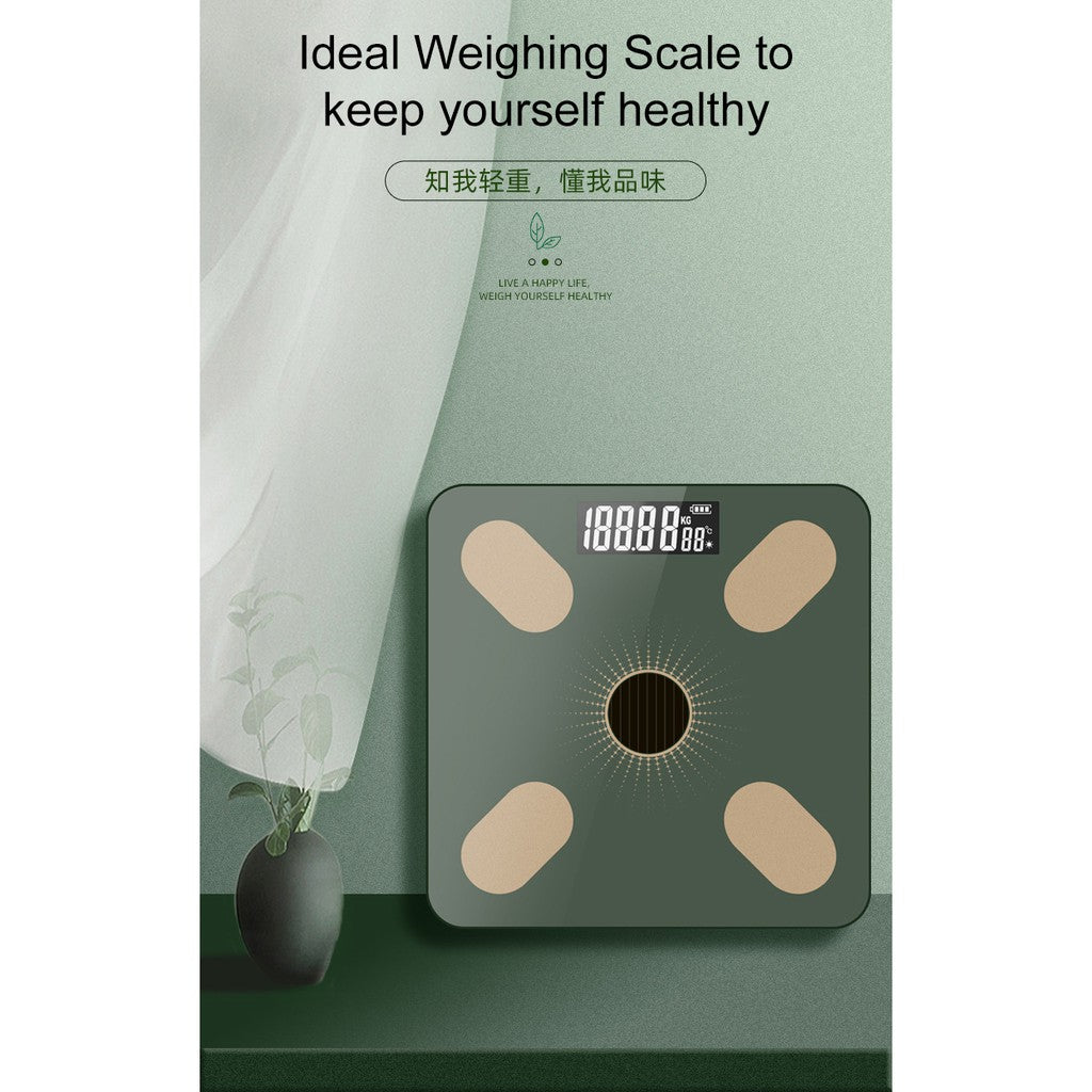 Smart Body Fat Scale with Bluetooth - Track Weight & Body Composition